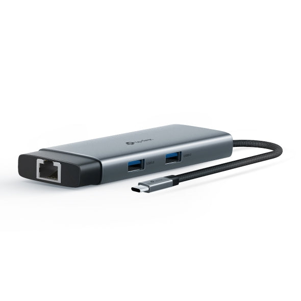 TP-LINK UH6120C Hub USB-C 6 en 12 USBA/1USBC/HDMI/GEth/Charger