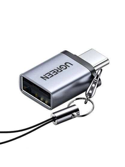 Adaptador OTG de Aluminio UGREEN Tipo-C 3.1 Macho a USB 3.0 A US270