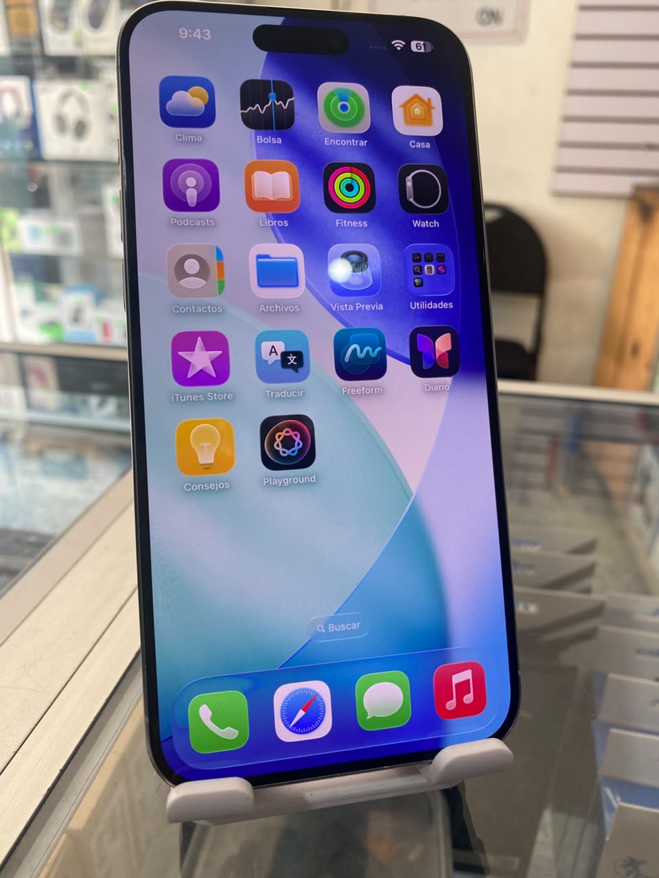 Apple iPhone 15 Pro Max Blanco Titanio, USADO