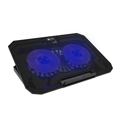 Xtech USB powered laptop cooling pad 15.6in Blue led XTA-156