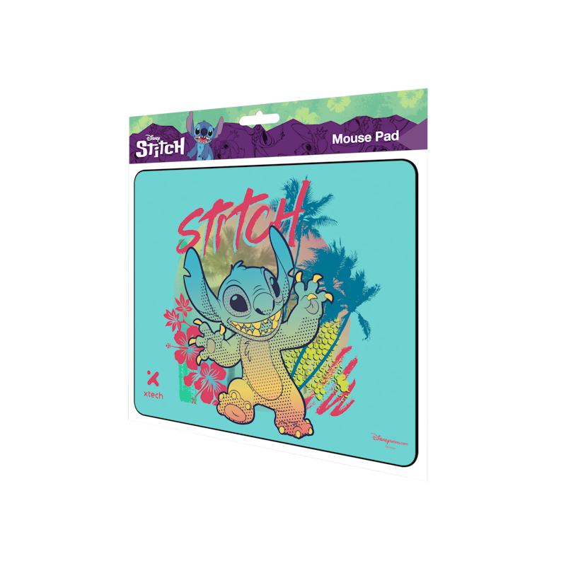 Xtech Disney Stich mouse pad 8.6x7x0.7in XTA-D100ST-BL
