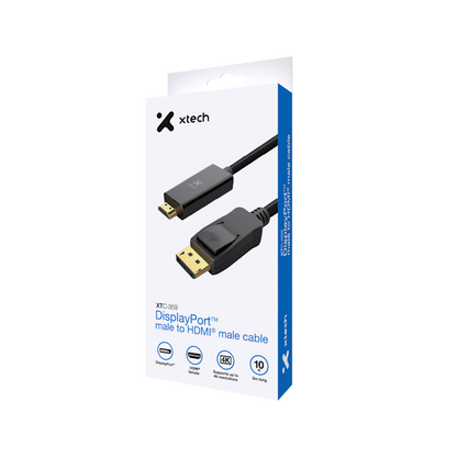 Xtech cable Display Port m to HDMI XTC-359