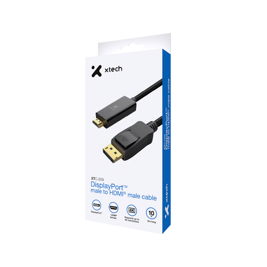 Xtech cable Display Port m to HDMI XTC-359