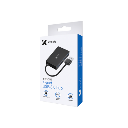 Xtech Universal 4-port USB 3.0 hub XTC-391