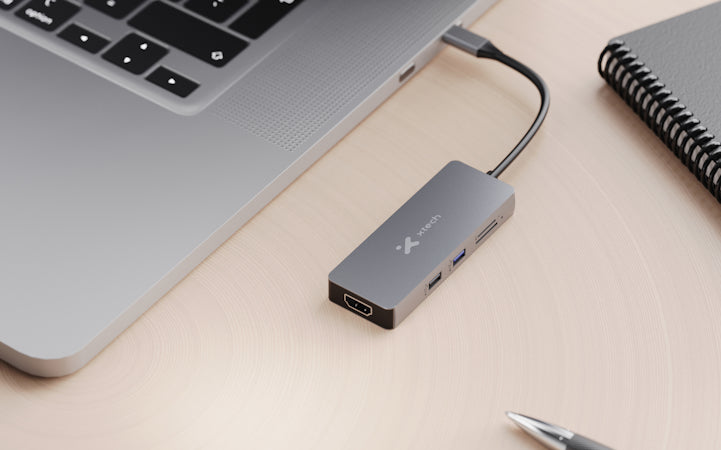 Xteh USB-C 5-in-1 Multiport adapter XTC-564 Q80.35