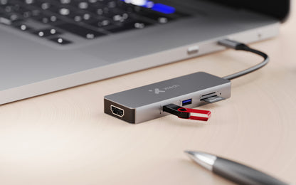 Xteh USB-C 5-in-1 Multiport adapter XTC-564 Q80.35