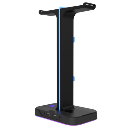 Xtech RGB dual Heaset Stand Yurei with 2 USB ports XTH-690