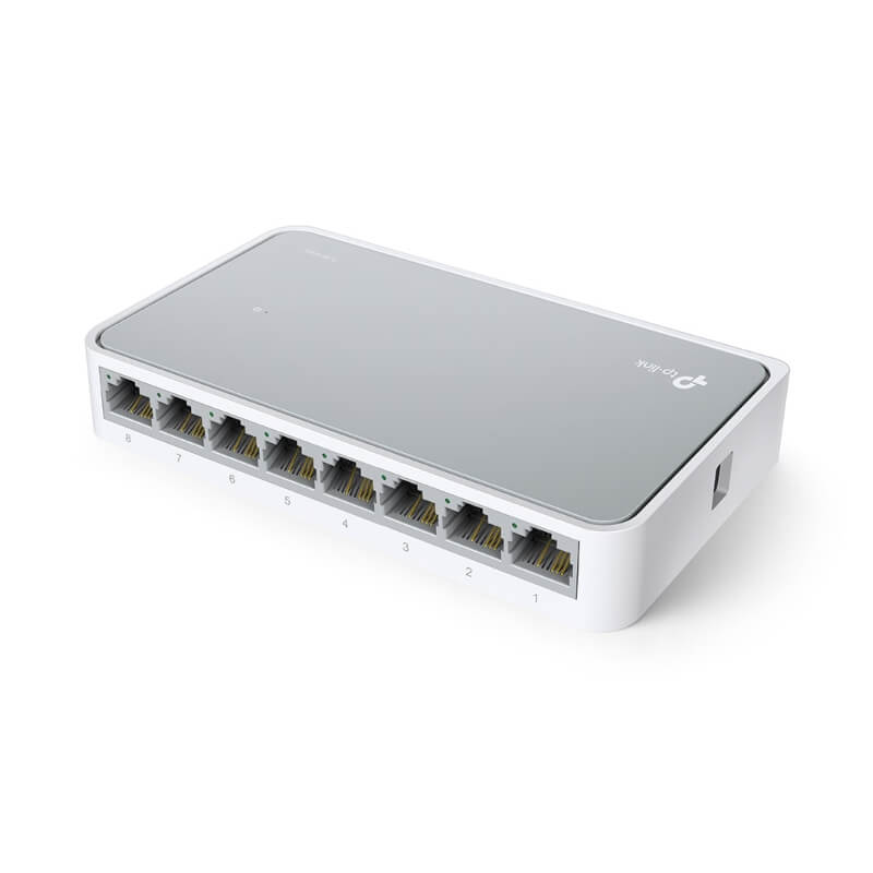 TP-Link Hub Switch de Red TL-SF1008D de 8 puertos RJ-45