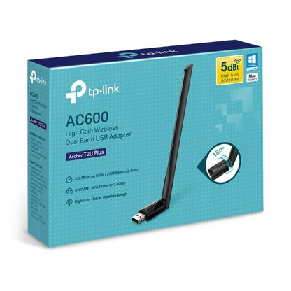 TP Link Adap USB AC600 Archer T2U Plus WIFI