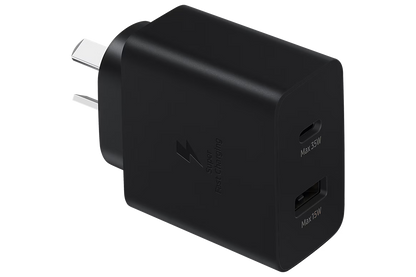Cargador Samsung 35w PD Power Adapter Duo USB-C, USB-A