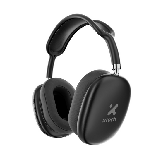 Xtech Aurax Headphones wth mic Wireless BT black XTH-614