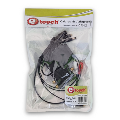Adaptador de Audio Digital a Analogo eTouch