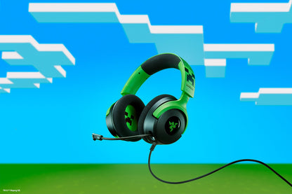Razer Kraken V4 X Wired Gaming Headset - Minecraft Edition
