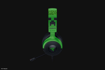 Razer Kraken V4 X Wired Gaming Headset - Minecraft Edition