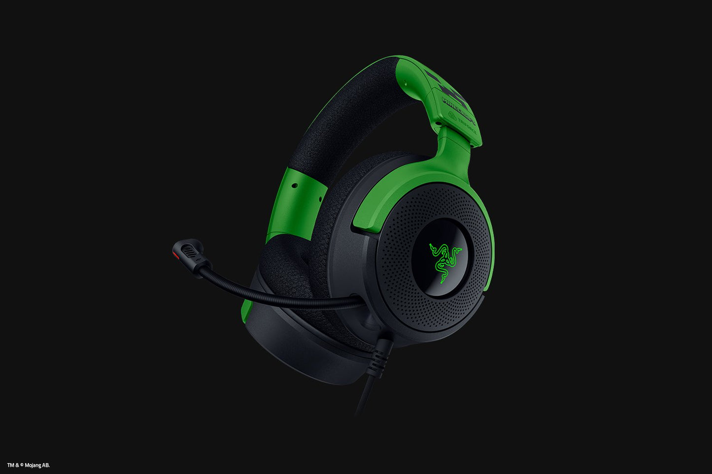 Razer Kraken V4 X Wired Gaming Headset - Minecraft Edition