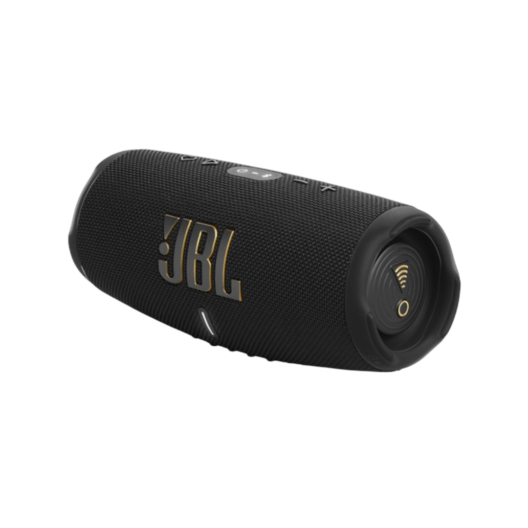 Bocina JBL Charge 5 Wi-Fi Portátil con Resistencia al Agua y Polvo (Negro)