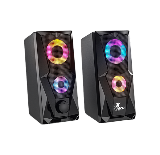 Xtech Fireshot 2.0stereo multimedia spks wLED lights XTS-131