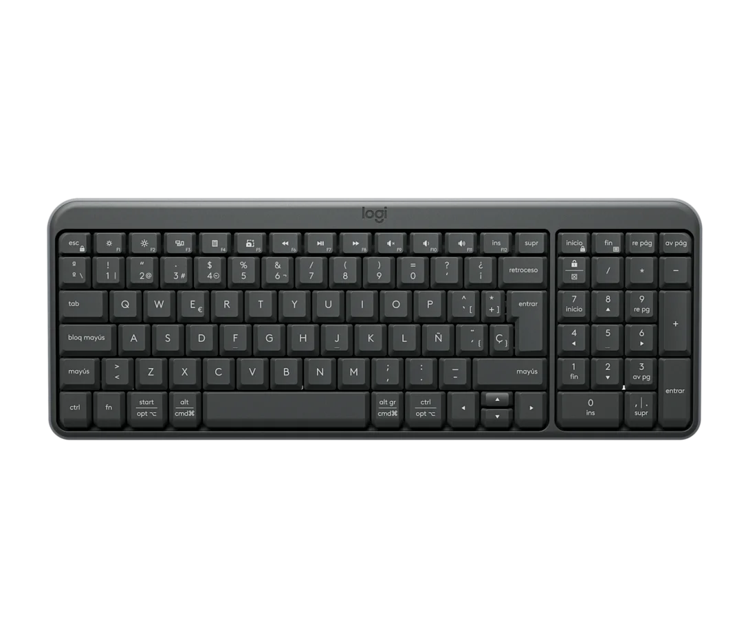 Teclado Logitech K250 BT  - Spanish-Off-White