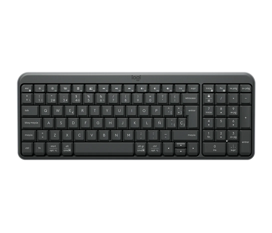 Teclado Logitech K250 BT  - Spanish-Off-White