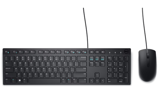 Dell Mouse Wired Keyboard Combo KM300C