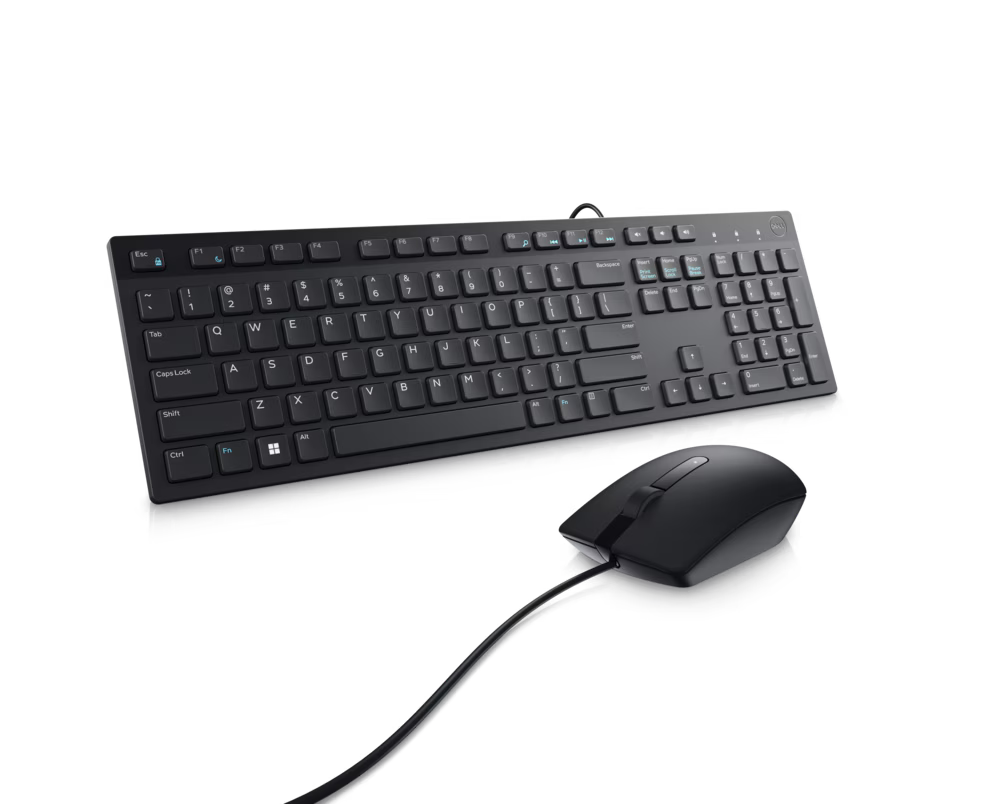 Dell Mouse Wired Keyboard Combo KM300C