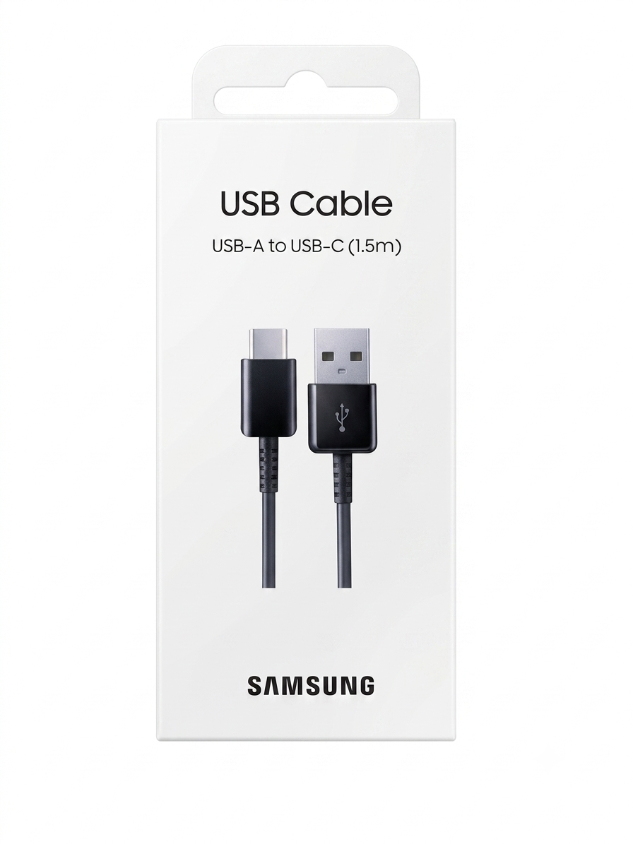 Samsung Cable USB A  a Tipo C Original 1.5m Negro
