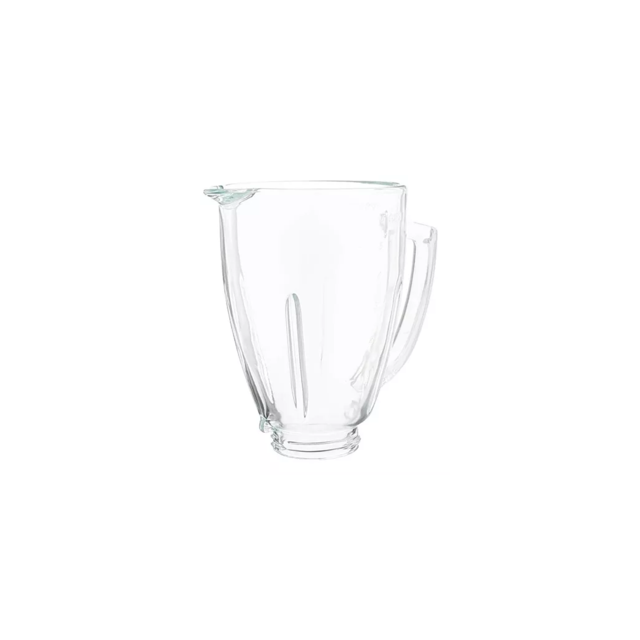 Vaso vidrio redondo economico.