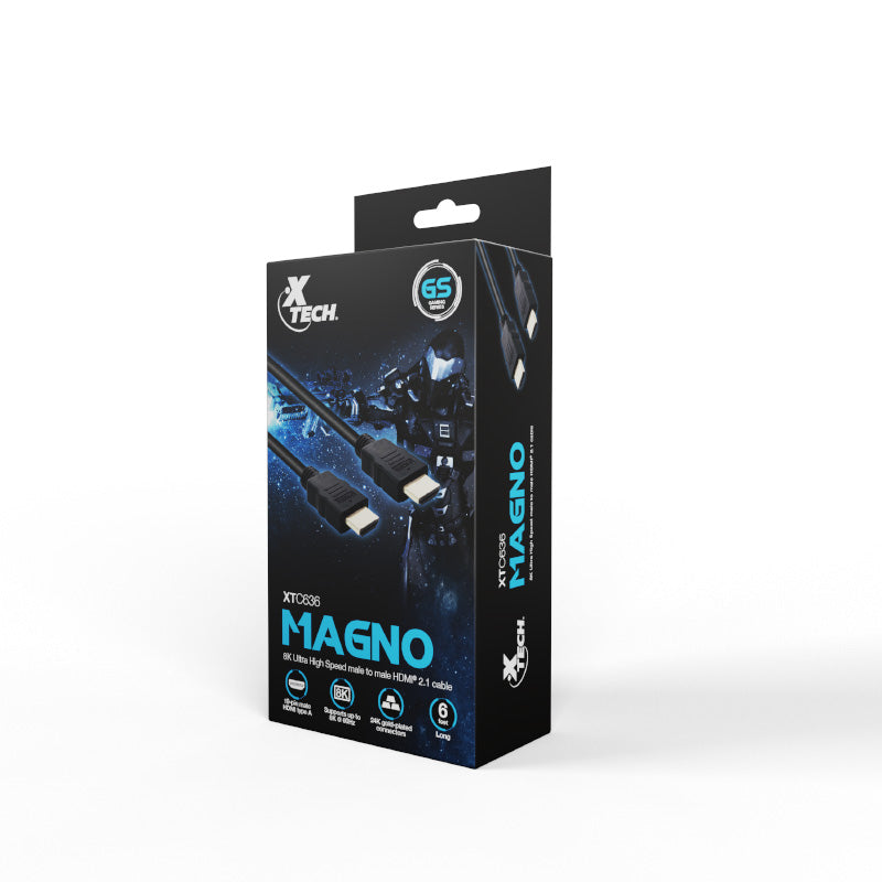 Xtech Glisser HDMI m to HDMI m 8k  6ft XTC-636
