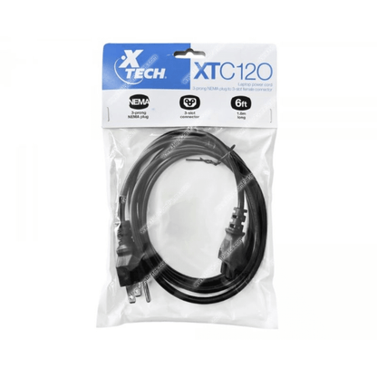 Xtech cable poder 3-pines universal   XTC-120